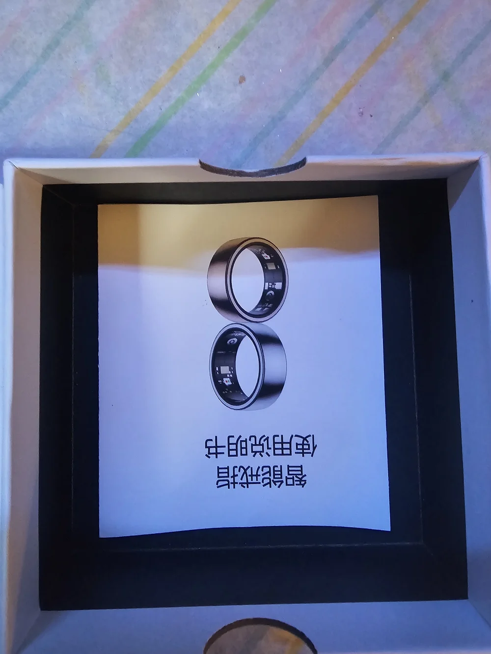 Smart Ring Health Tracker - Black